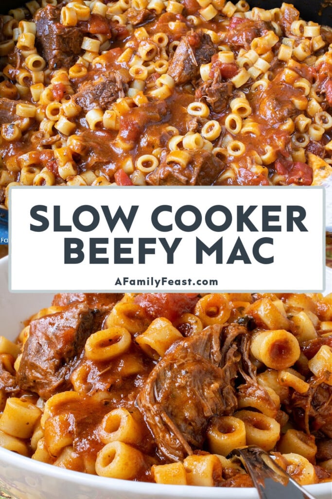 Slow Cooker Beefy Mac