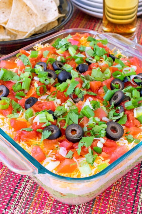7 Layer Dip - A Family Feast