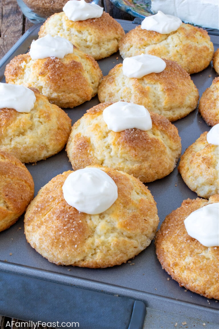 Cream Cheese Muffins - A Family Feast