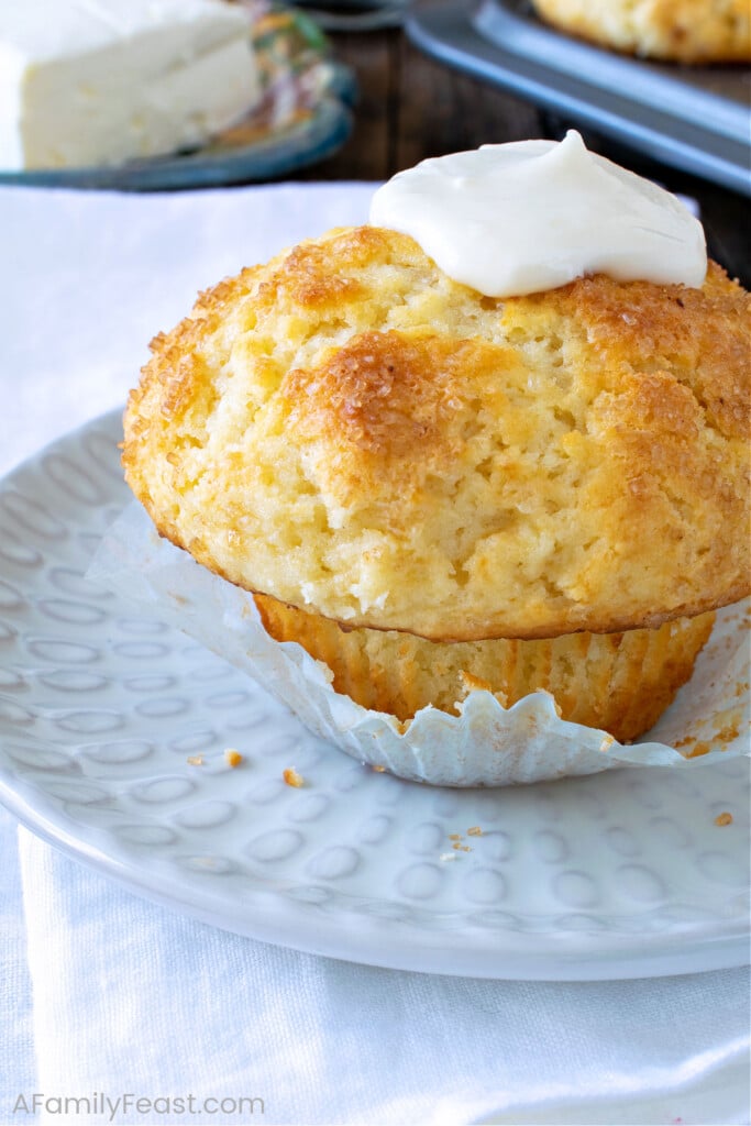 Cream Cheese Muffins - A Family Feast
