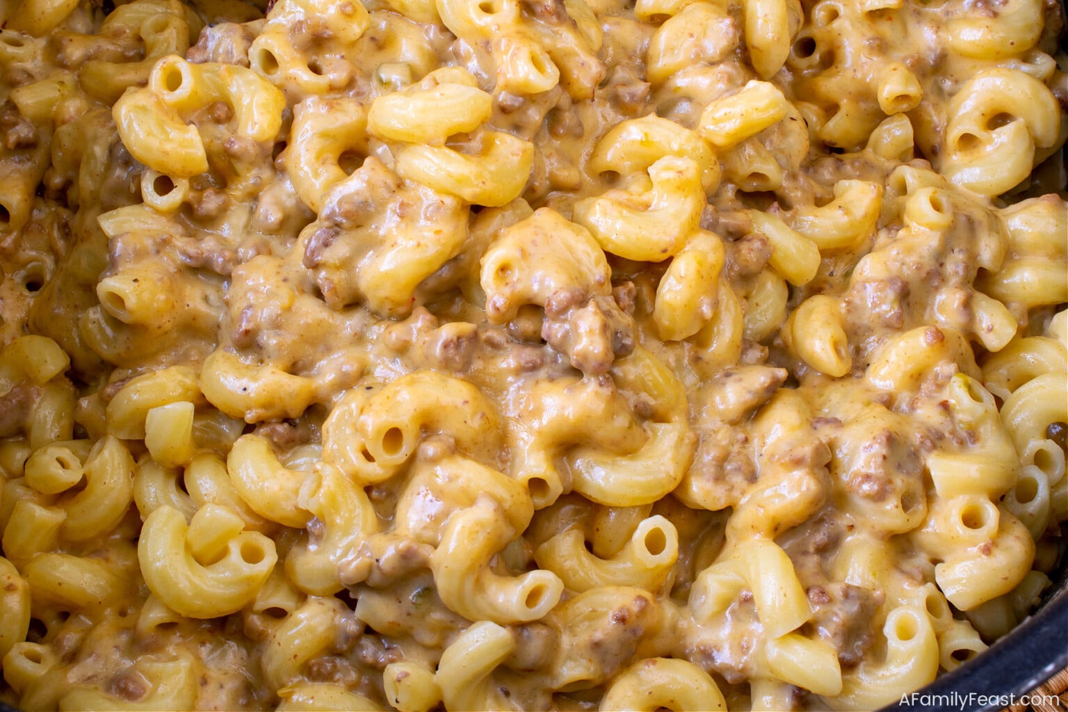 Sloppy Joe Mac and Cheese A Family Feast®