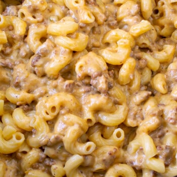 Sloppy Joe Mac and Cheese - A Family Feast