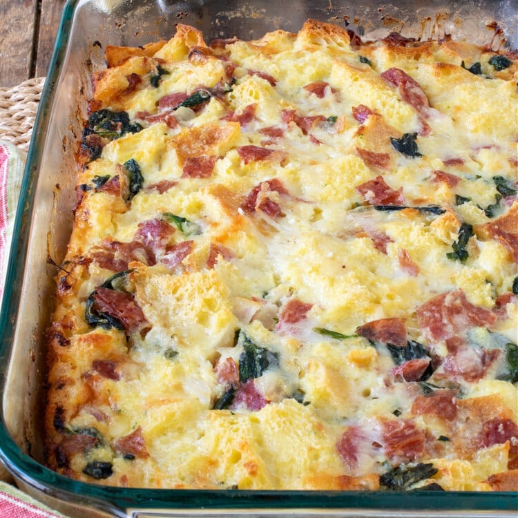 Breakfast Strata - A Family Feast