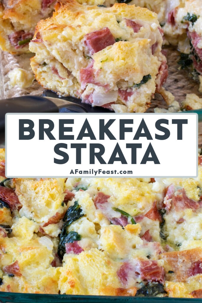 Breakfast Strata - A Family Feast