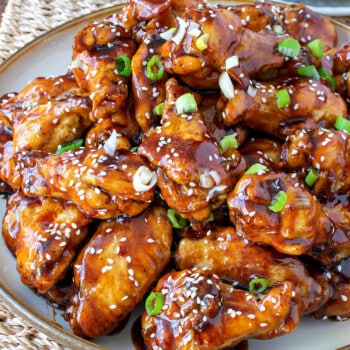 General Tso’s Baked Chicken Wings - A Family Feast