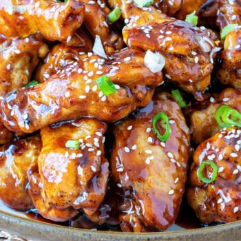 General Tso’s Baked Chicken Wings - A Family Feast