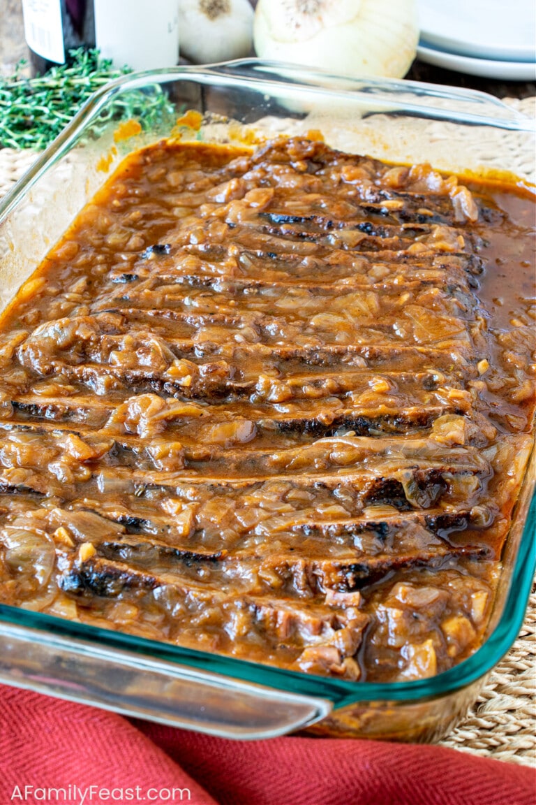 Onion-Braised Beef Brisket - A Family Feast