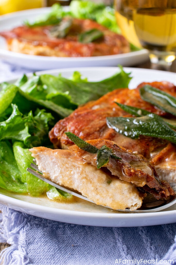 Chicken Saltimbocca - A Family Feast