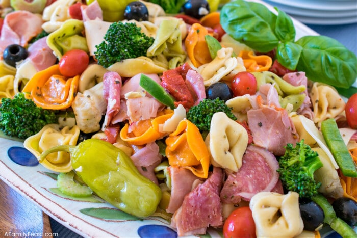 Italian Tortellini Salad - A Family Feast