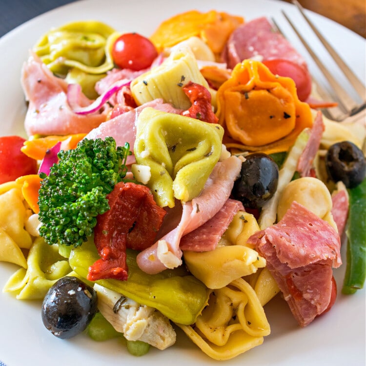 Italian Tortellini Salad - A Family Feast