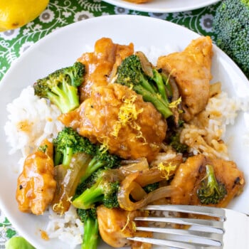 Lemon Soy Chicken and Broccoli - A Family Feast