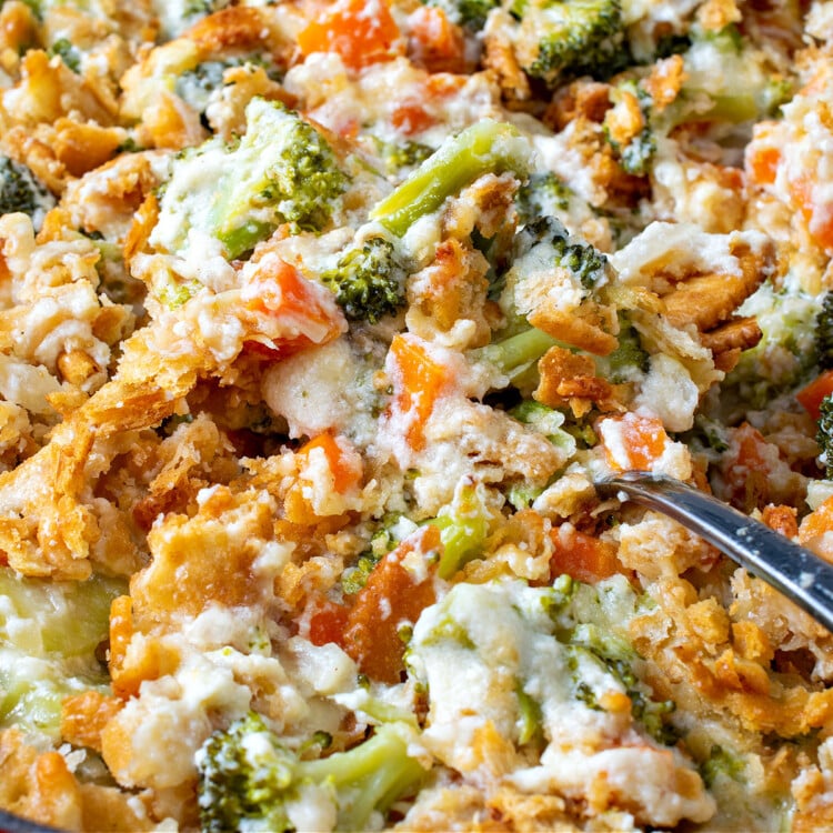 Broccoli Carrot Casserole - A Family Feast