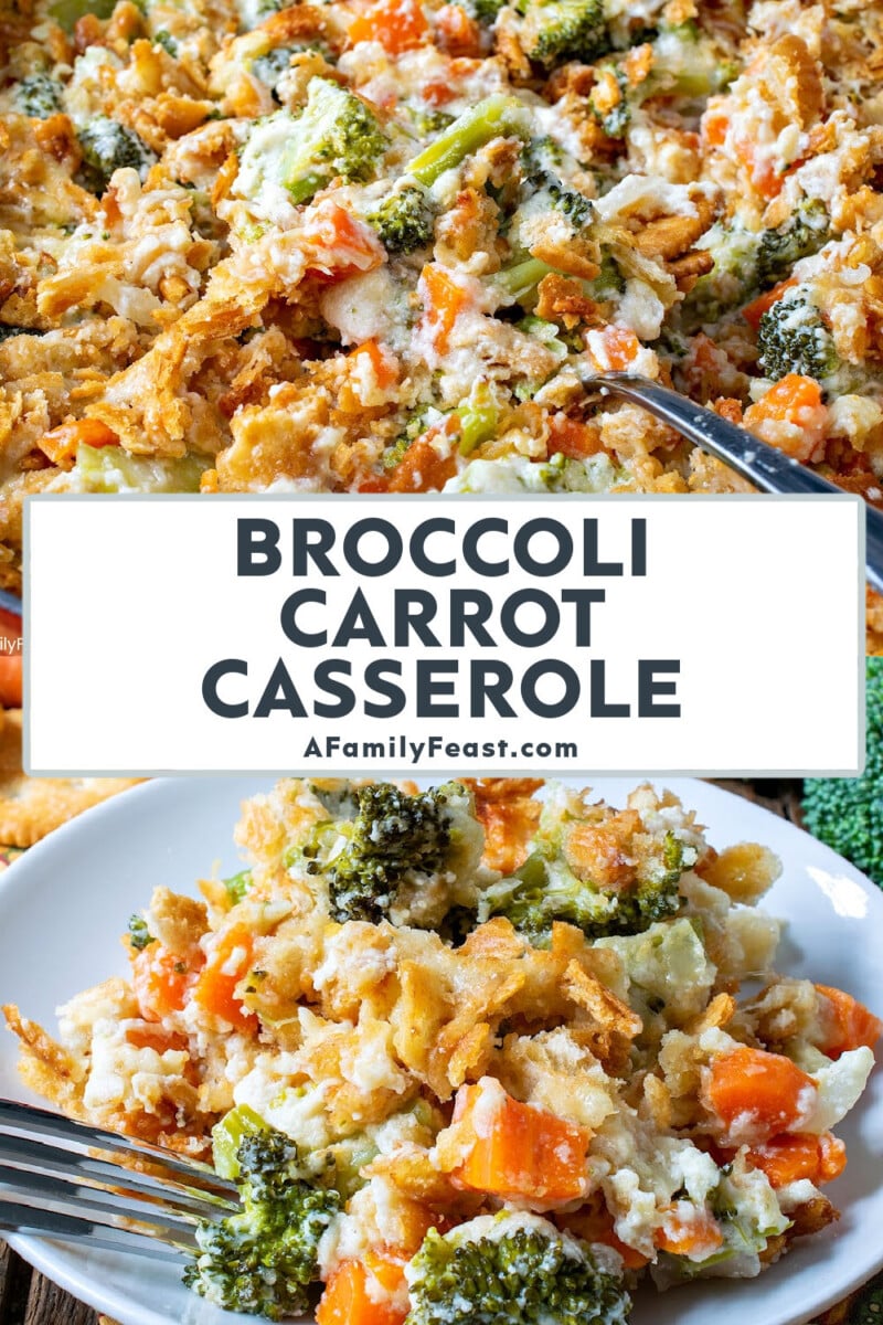Broccoli Carrot Casserole A Family Feast®