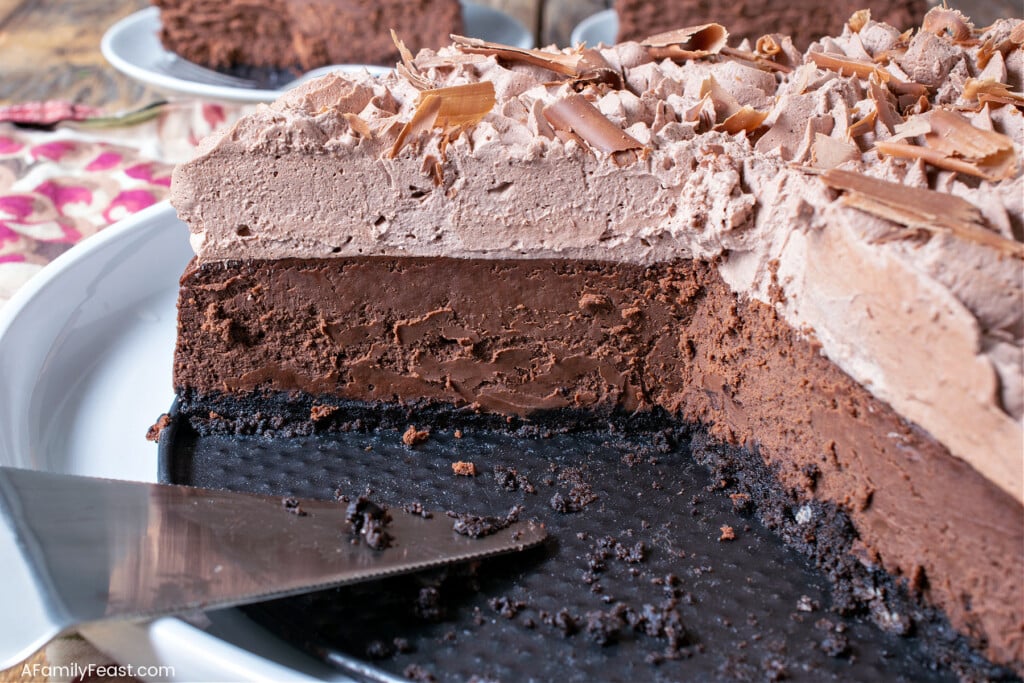 Chocolate Cheesecake - A Family Feast