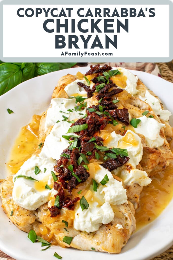 Copycat Carrabbas Chicken Bryan - A Family Feast