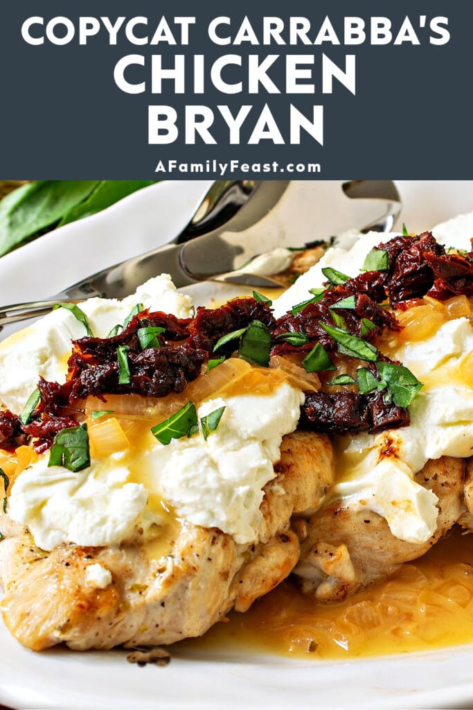 Copycat Carrabbas Chicken Bryan - A Family Feast