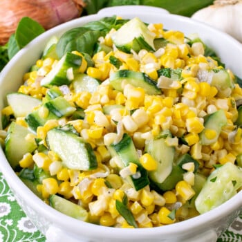 Corn Cucumber Salad Buttermilk Dressing - A Family Feast