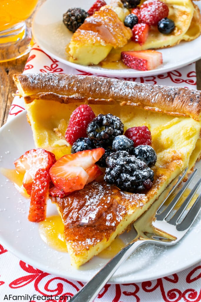 Dutch Baby with Mixed Berries - A Family Feast