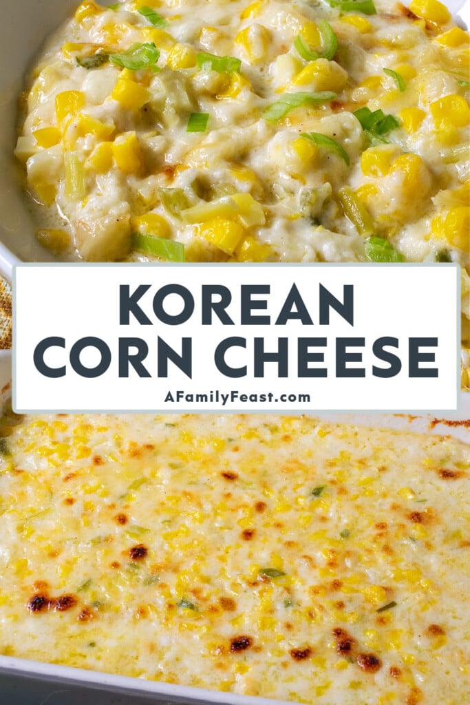 Korean Cheese Corn - A Family Feast