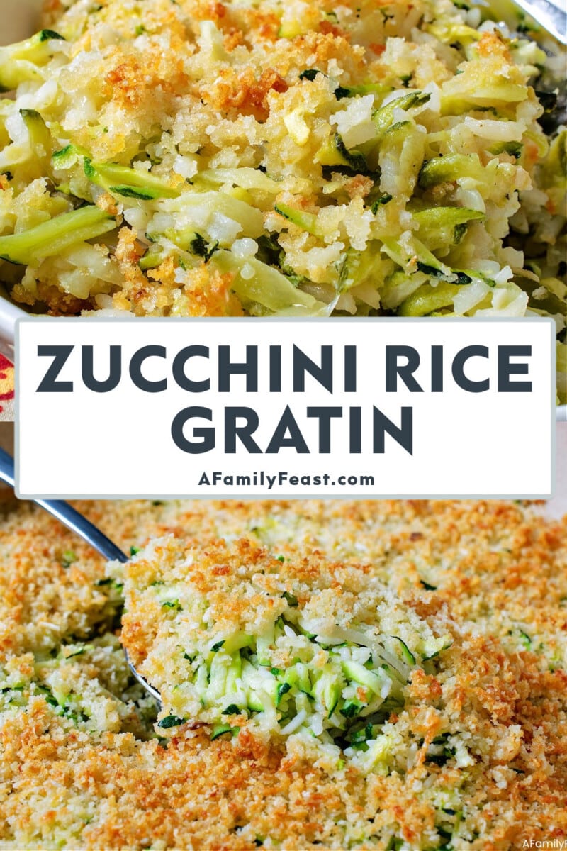 Zucchini Rice Gratin A Family Feast®