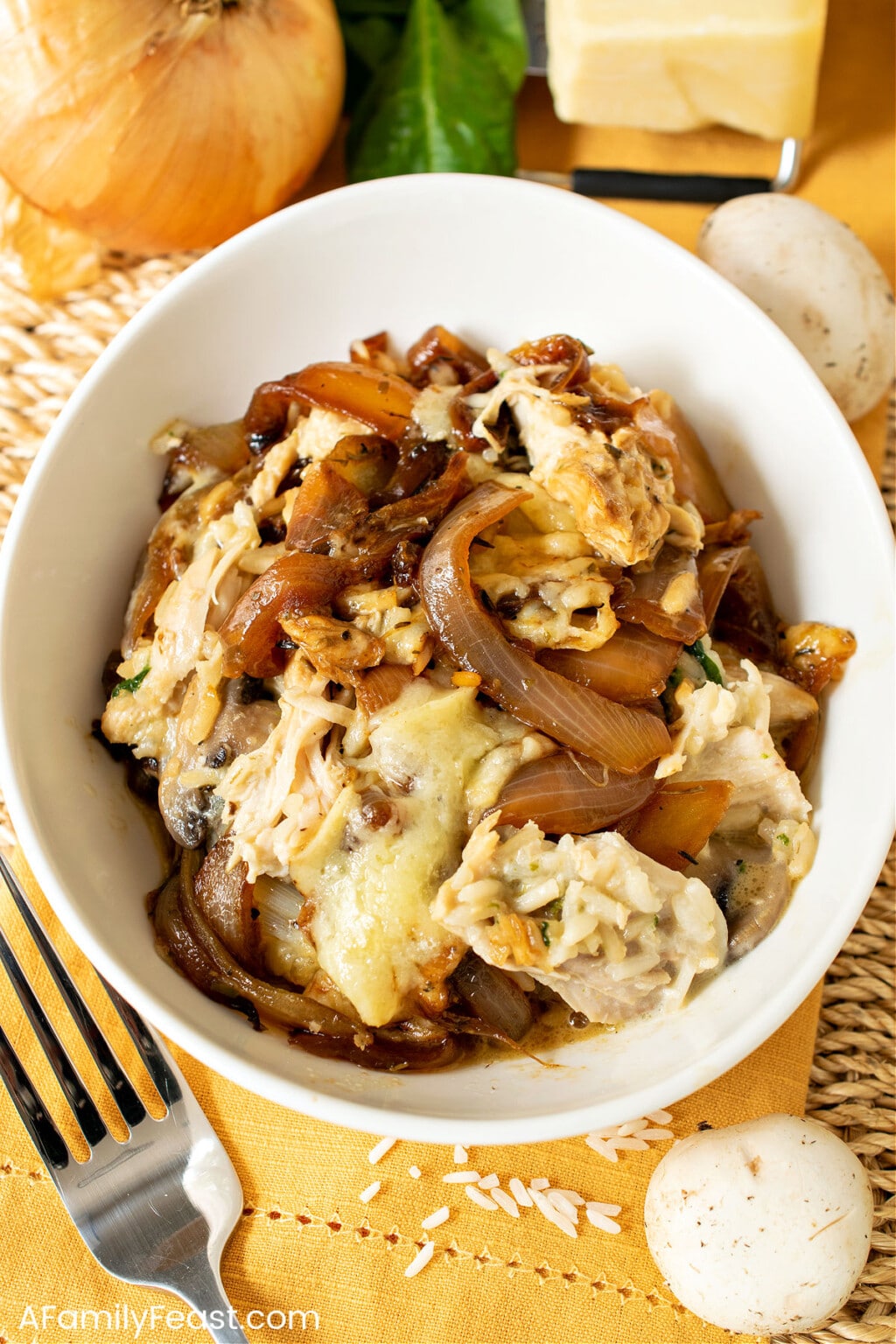 French Onion Chicken & Rice A Family Feast®