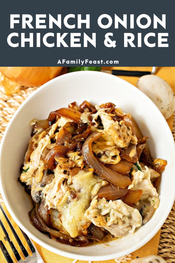 French Onion Chicken & Rice - A Family Feast