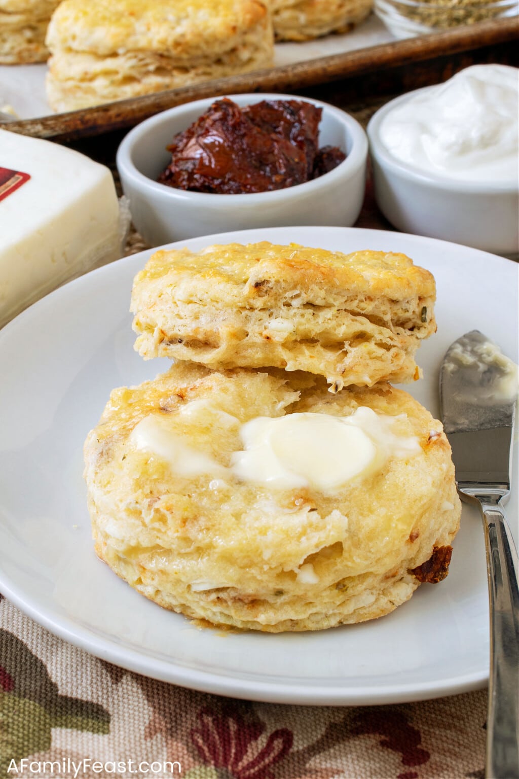Greek Yogurt Biscuits A Family Feast®