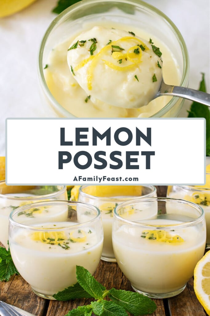 Lemon Posset - A Family Feast