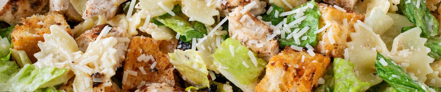 Chicken Caesar Pasta Salad - A Family Feast