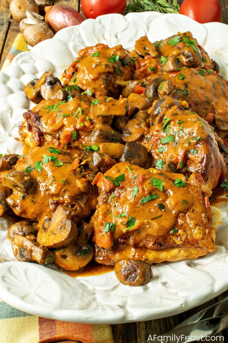 Chicken Chasseur - A Family Feast®