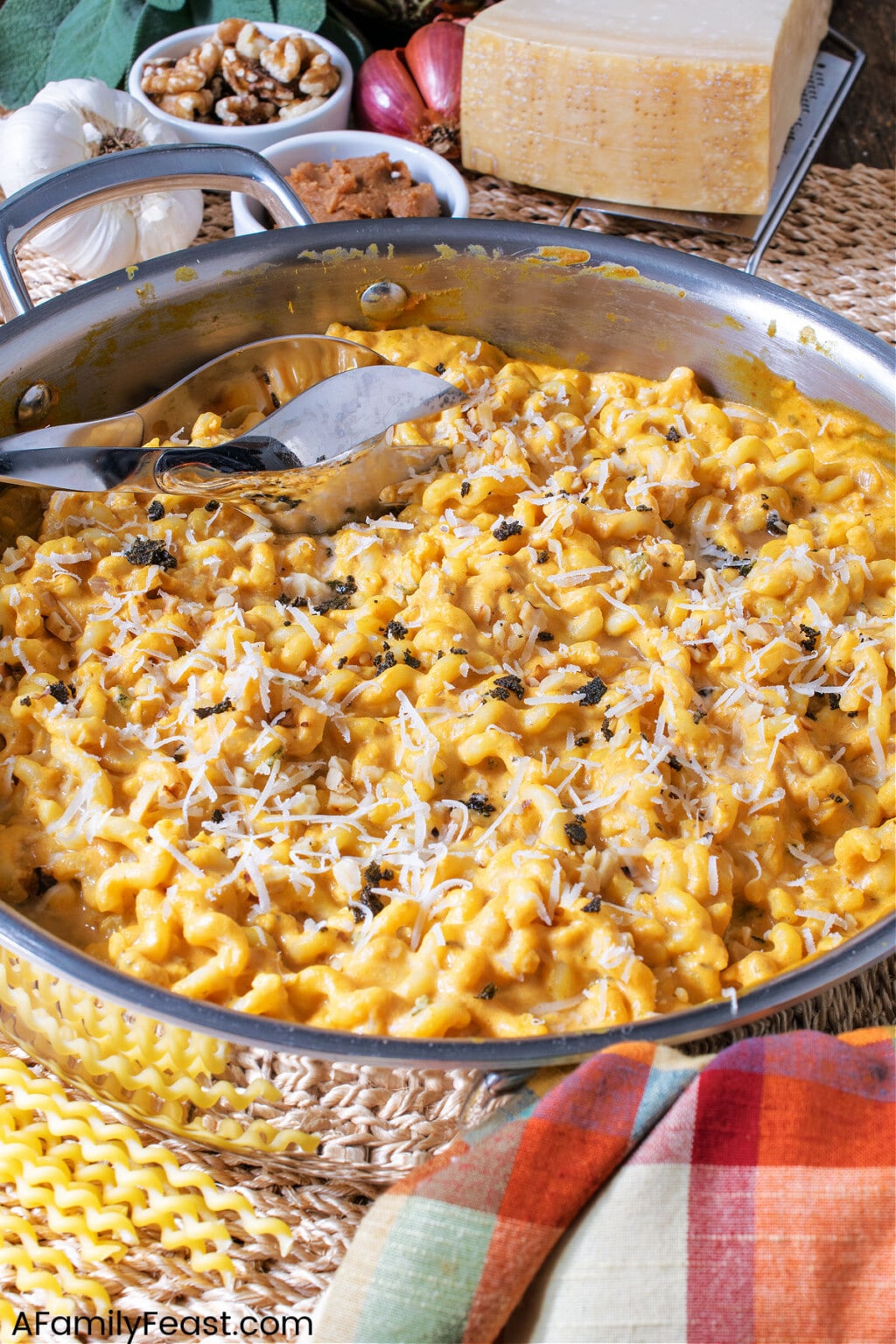 Creamy Pumpkin Pasta Sauce A Family Feast®
