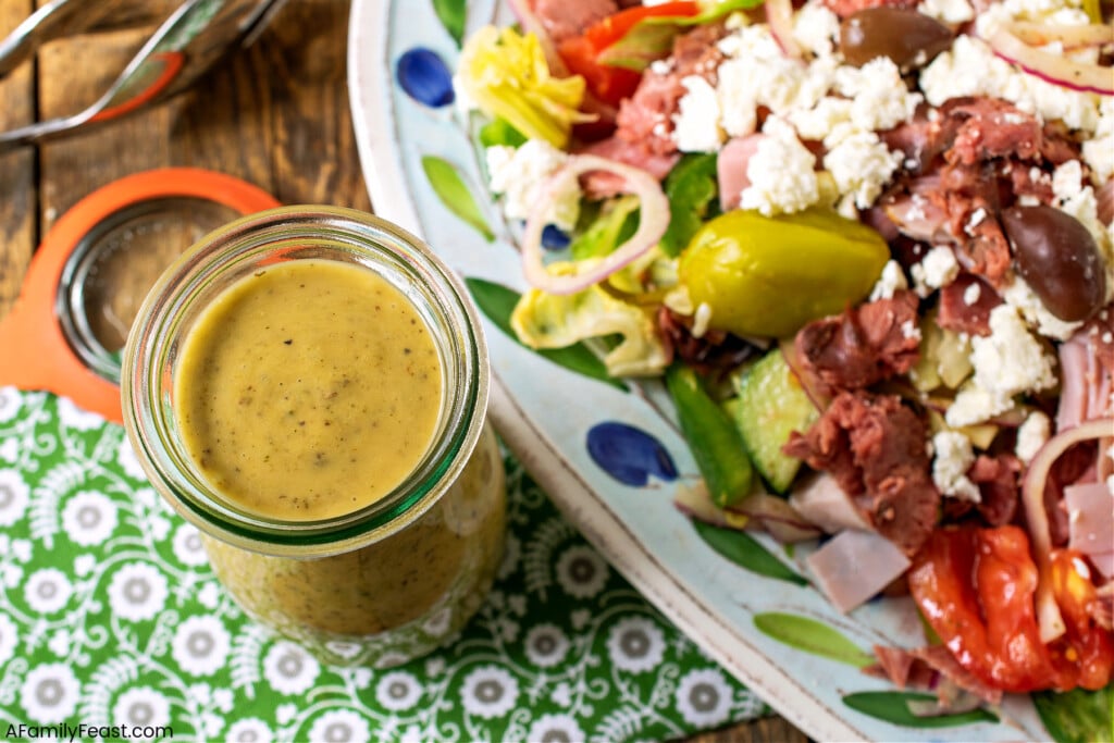 Greek Salad Dressing - A Family Feast