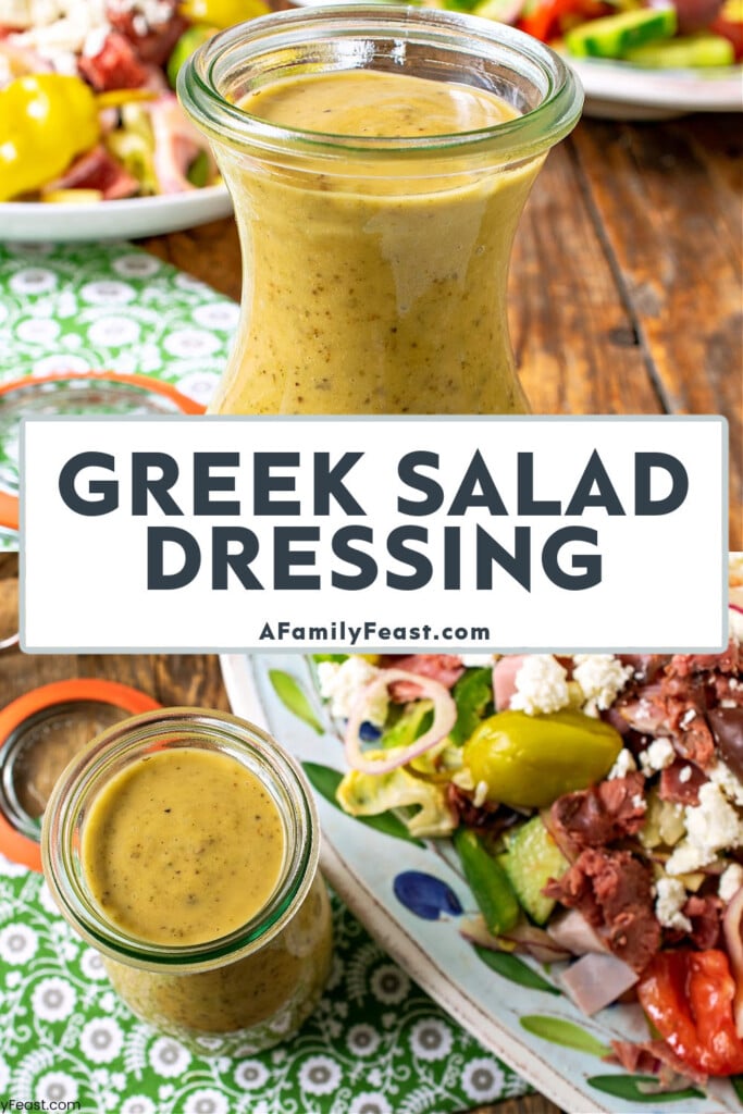 Greek Salad Dressing - A Family Feast