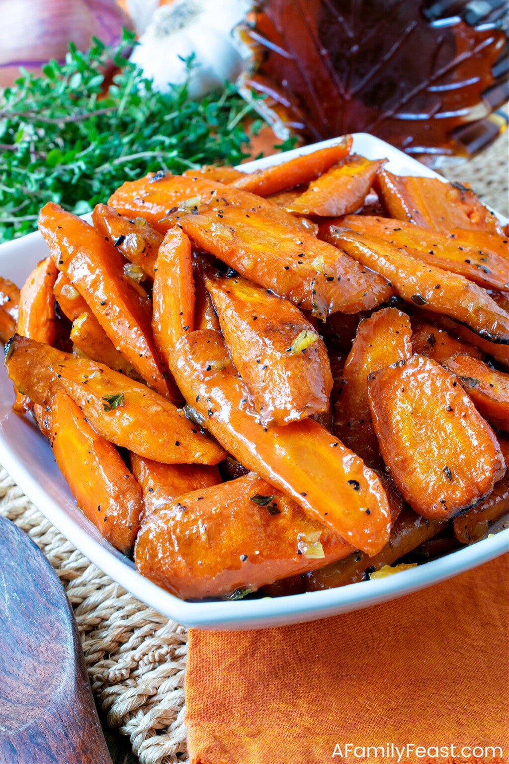 Maple Glazed Roasted Carrots A Family Feast®