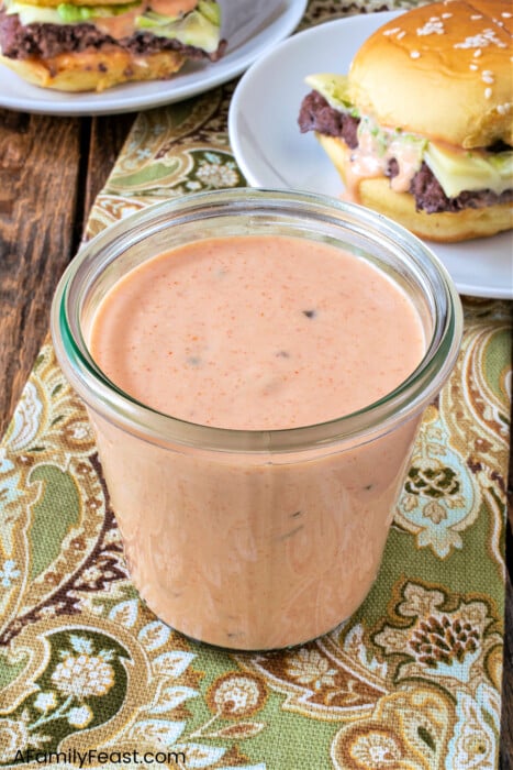 Special Burger Sauce - A Family Feast