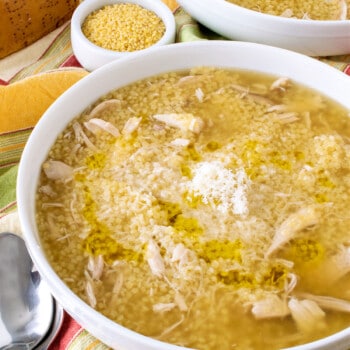 Chicken Pastina Soup - A Family Feast
