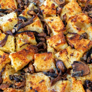 Wild Mushroom Dressing - A Family Feast