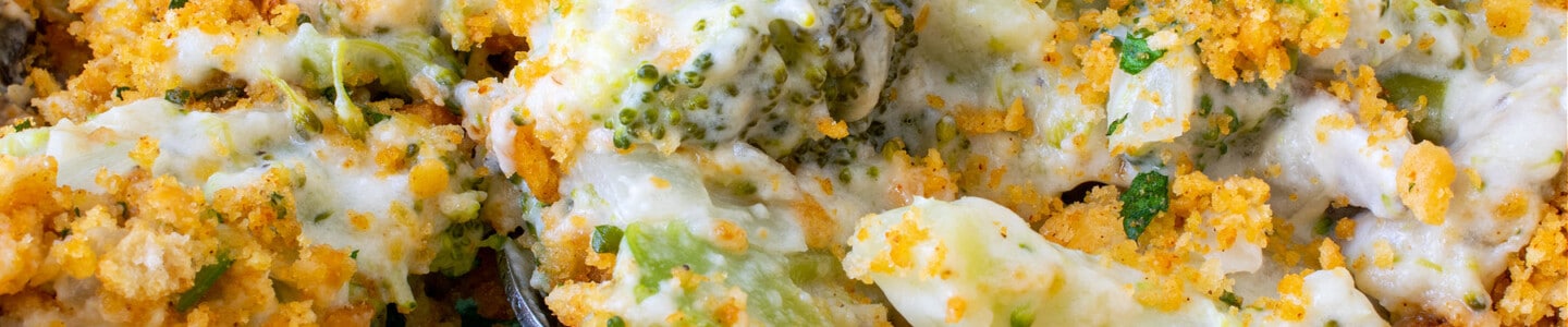 Broccoli Cheese Casserole - A Family Feast