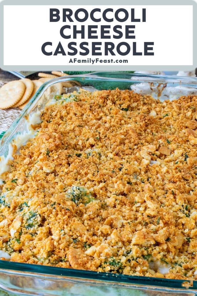 Broccoli Cheese Casserole - A Family Feast