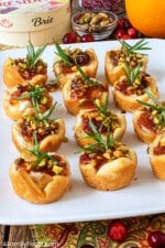 Cranberry Brie Bites - A Family Feast®