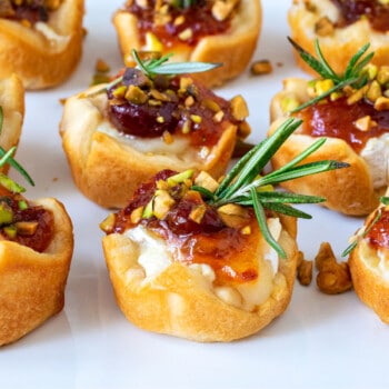Cranberry Brie Bites - A Family Feast