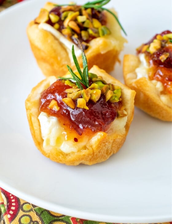 Cranberry Brie Bites - A Family Feast