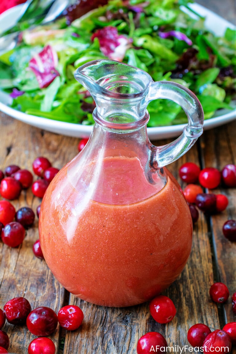 Cranberry Vinaigrette - A Family Feast