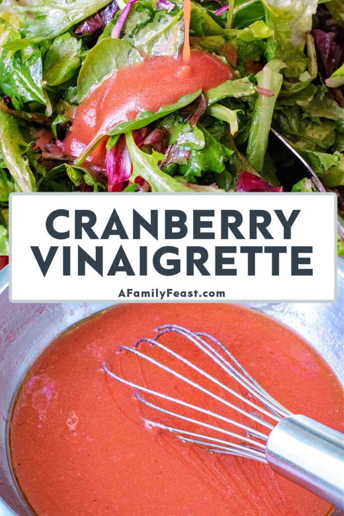 Cranberry Vinaigrette - A Family Feast