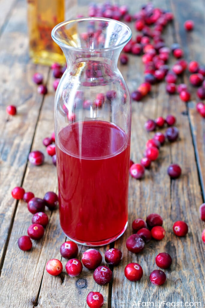 Cranberry Vinegar - A Family Feast