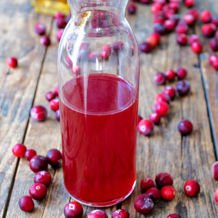 Cranberry Vinegar - A Family Feast