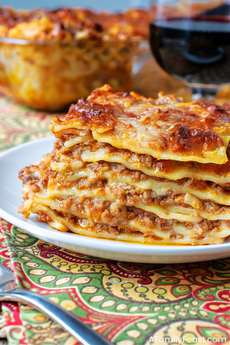 Lasagna Bolognese - A Family Feast
