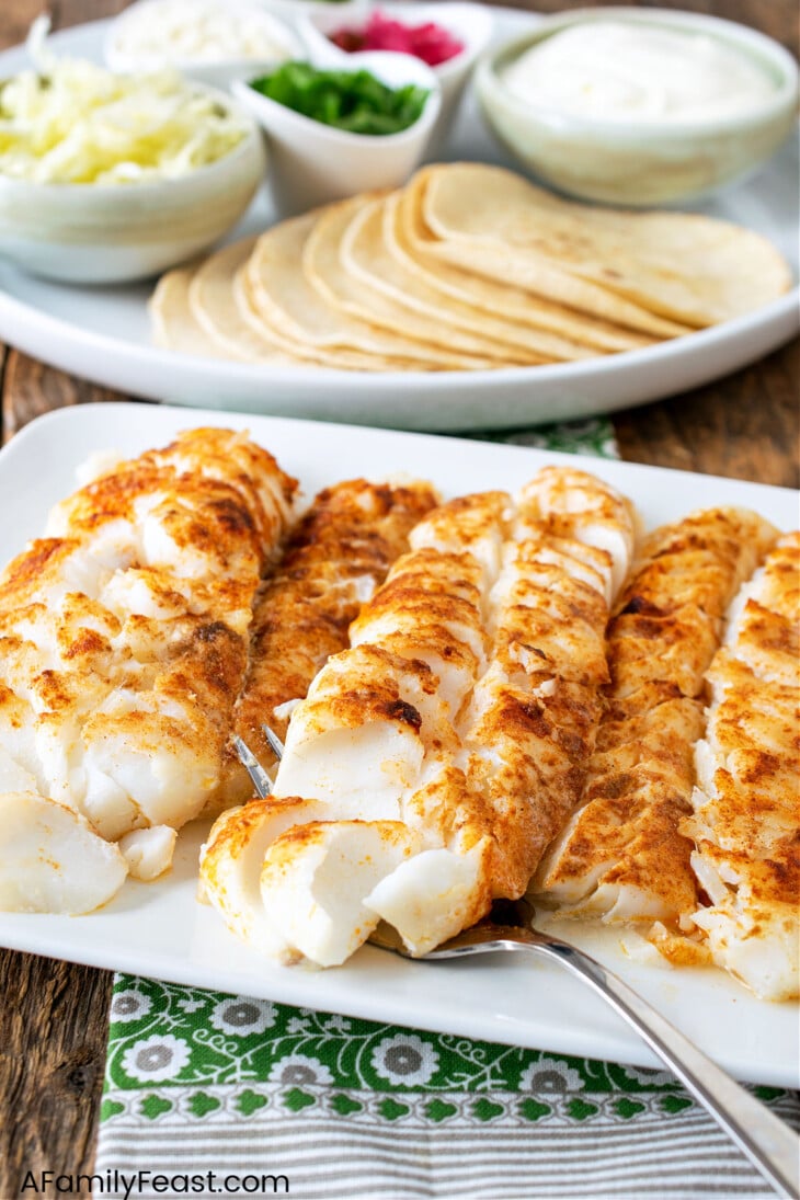 Baked Fish Tacos - A Family Feast®