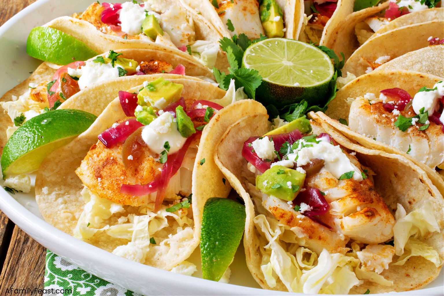 Baked Fish Tacos - A Family Feast®