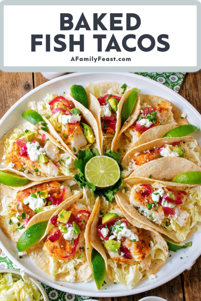 Baked Fish Tacos - A Family Feast